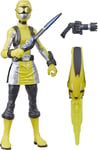 Power Rangers Beast Morphers Yellow Ranger 6-inch Action Figure Toy inspired by