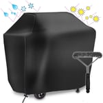 UKEER BBQ Cover, Grill Cover - Oxford Fabric, Barbecue with Cleaning Brush for Weber, Brinkmann, Char Broil etc. Waterproof & Anti-