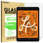 GOZOPO Screen Protector for iPad mini 5 (2019) and iPad Mini 4, [Premium 2.5D Edge] iPad mini 5 Tempered Glass Film [2-Pack]