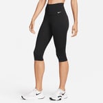 Nike Nike One Dri-fit Women's High-rise Uusimmat BLACK/WHITE