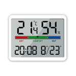 Ahlsen - Thermomètre d'intérieur hygromètre, thermomètre numérique de bureau avec moniteur de température et d'humidité, thermomètre d'ambiance