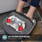 RRP£149 HoMedics Shiatsu Foot Massager Heat Gel Easy Feet Control GSF500H