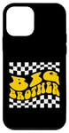 Coque pour iPhone 12 mini Cadeau amusant Big Brother Bro pour adultes, enfants, hommes, garçons