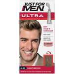 Just for Men Ultra Light Brown Hair Colour Dye For Short Hair, Comb Away The �