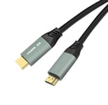 CERRXIAN 8K HDMI 2.1 Cable High Speed 48Gbps 8K@60Hz 7680P Dolby Vision, HDCP 2.2, 4:4:4 HDR, eARC for PC PS4 HDTV Projector Etc(1M)