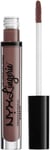 NYX Professional Makeup Lip Lingerie Liquid Lipstick, Creamy and Matte Finish, L