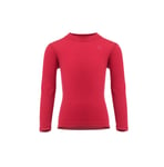 Aclima Warmwool Crew Neck Childrenjester red 120 cm