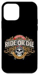 Coque pour iPhone 12 mini Moto Ride or Die Born into Light Alive into Dark