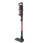 Hoover HF522STH Cordless Vacuum Cleaner with ANTI-TWIST (Single Battery), Grey & Red