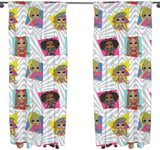 LOL Surprise OMG Buzz Readymade Curtains 66 x 54" Drop Matches Bedding
