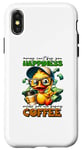 iPhone X/XS Cute Money Can't Buy You Happiness But It Can Buy You Coffee Case