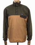 Patagonia Houdini Snap-T Pullover Top - Classic Tan Colour: Classic Tan, Size: Small