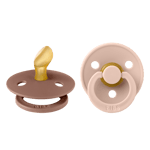 BIBS Colour Latex Anatomical Size 1 Blush/Woodchuck 2-pack