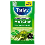 Tetley Super Green Tea Matcha Tea Bags, Pack of 20