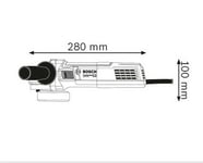 Bosch 125mm / 5 inch 900W Professional Angle Grinder, GWS 9-125 GEc