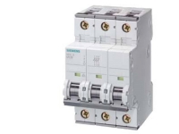 SIEMENS Automatisk säkring D 16A, 3-poligD egenskap10kA kortslutningskapacitet400AC, 60VDC, 54 mm bred