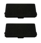 2 x Active Air Clean Charcoal Carbon Filter For Miele Cat & Dog Vacuum Hoover