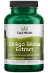 Swanson - Ginkgo Biloba Extract 24%, 60mg - 240 caps