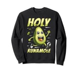 Endurance Running - Trail Runner Avocado Holy Runamole Sweatshirt