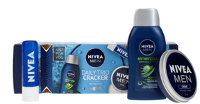NEW - Nivea Men Protect Daily Trio Cracker 3 Piece Gift Set Christmas Gift Him