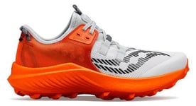 Chaussures de trail running saucony endorphin rift blanc orange