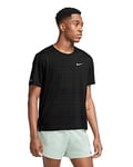 NIKE Men's Df Miler T-Shirt, Green Glow/Reflective Silv, XXL