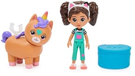 Gabby's Dollhouse, Gabby Girl and Kico the Kittycorn Toy Figures Pack, with Accessories and Surprise Kids’ Toys for Ages 3 and up