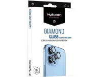 MyScreen Protector MyScreen Protector - Tempered glass on the back of the DIAMOND GLASS CAMERA LENS COVER for Apple iPhone 14/14 Plus 6.1