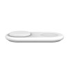 Belkin BOOST CHARGE PRO 2in1 Qi2 15W MC Pad, White WIZ021vfWH