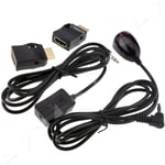 IR Extender Remote Control Over HDMI Extender Receiver Transmitter Cable Kit