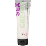 Just Play Erotic Massage Sex Cream 80 ml - Hvit