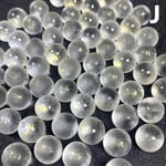 50st 12mm Glaskulor Kulor Berlocker Klar Pinball hine J