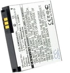 Kompatibelt med Samsung SGH-S8003, 3.7V, 900 mAh