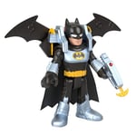 Imaginext Batman Batglider DC Super Friends, figurine XL (25 cm) avec lanceur, pour enfants à partir de 3 ans, HVY12
