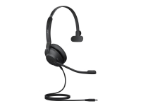 Jabra Evolve2 30 SE MS Mono - Headset - på örat - kabelansluten - USB-C - ljudisolerande - Certifierad för Microsoft-teams