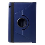 Litchi Skin Etui for Huawei MediaPad T5 10 - Mørkeblå