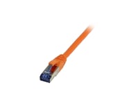 Patchkabel Rj45 Cat6a 500Mhz 10M Orange Sstpsftp Tpelszhsuperflex Awg26 Synergy 21
