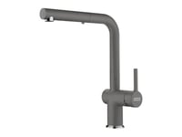 Kitchen Sink tap with a Pull-Out spout and Spray Function from Franke Active L Pull-Out Spray - Stone Grey - 115.0653.385