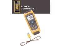 Fluke Flk-T3000 Fc Temperatur-Måleudstyr Kalibreret (Iso) -200 - +1372 °C Datalogger-Funktion