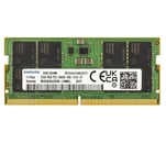 32GB DDR5 1x32GB Samsung SODIMM 2Rx8 PC5-5600B 5600Mhz RAM Minne (M425R4GA3PB0-CWM)