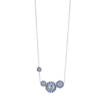 Georg Jensen DAISY Halsband Silver BLUE