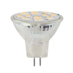 4w Mr11 Led Spotlight Smd Lamp Light Bulb 12led Dc 12v Warm White