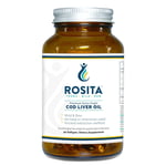 Rosita Extra-Virgin Cod Liver Oil - 90 Softgels