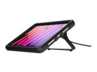 Compulocks iPad 10.2 Secured Kickstand - Stötsskydd för surfplatta - fällbart ställ - metall, gummi - svart - för Apple 10.9-inch iPad