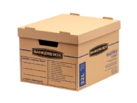 Fellowes SmoothMove™ Umzugsbox 26x32x37 cm (32L) - Aufbewahrungsbox - Natürlich - Rechteckig - Karton - Muster - 32 l (6203701)