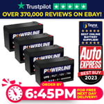 Powerline UPS Battery for APC SUA1500RMI2U UPS