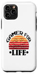 Coque pour iPhone 11 Pro Gamer For Life Sessions de jeu tard dans la nuit Équipement de niveau supérieur