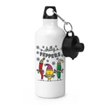 Chilly Peppers Sports Water Bottle Joke Cold Spicy Food Hot Funny