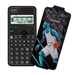 Casio ClassWiz FX-991DE CW Calculatrice Technique Scientifique avec étui Artistique Basketball, Guide de Menu Allemand (édition limitée)