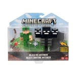Minecraft Core Figure 2-pack Stray vs Black Polar Bear